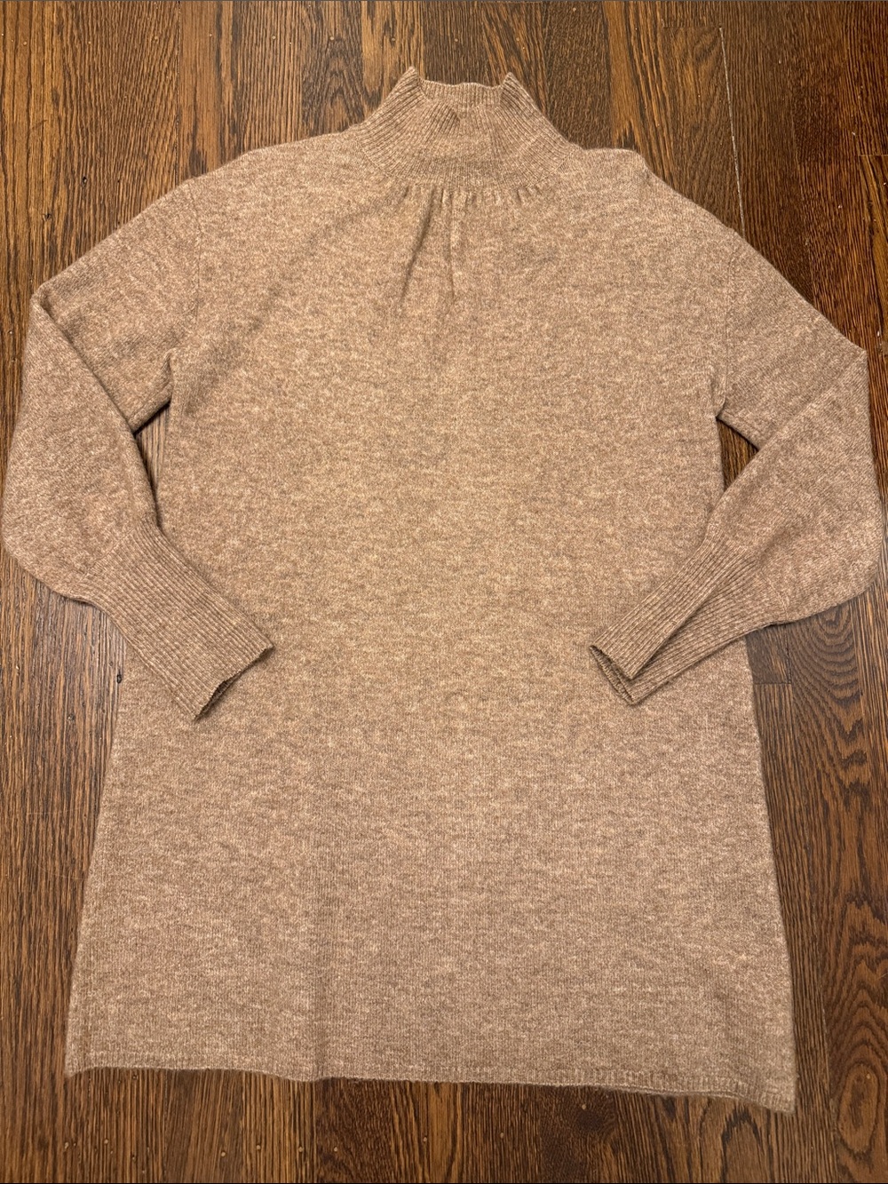 Zara Long Sleeve Mock Neck Dress
